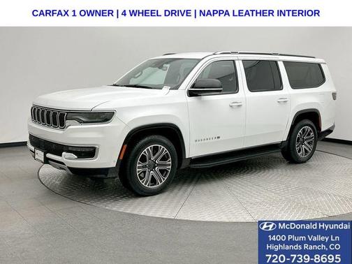 Bright White Clearcoat 2023 Jeep Wagoneer L Series II