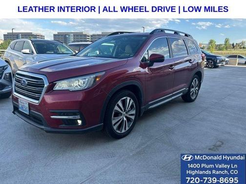 Crimson Red Pearl 2019 Subaru Ascent Limited 8-Passenger