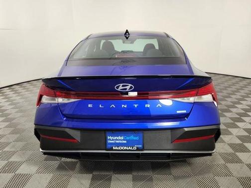 Intense Blue 2025 Hyundai ELANTRA HEV SEL