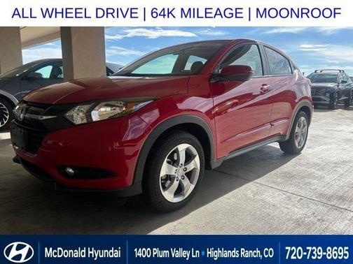 Milano Red 2016 Honda HR-V EX