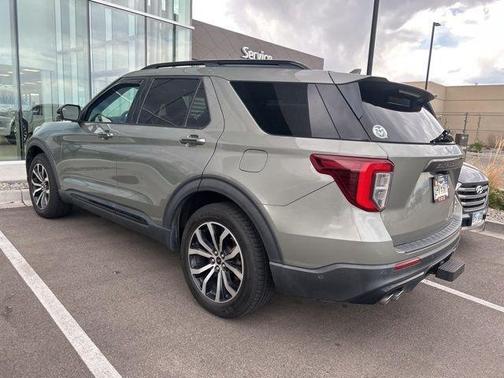 Silver Spruce Metallic 2020 Ford Explorer ST