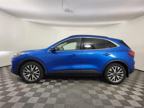 Velocity Blue Metallic 2020 Ford Escape Titanium Hybrid