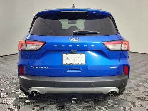 Velocity Blue Metallic 2020 Ford Escape Titanium Hybrid