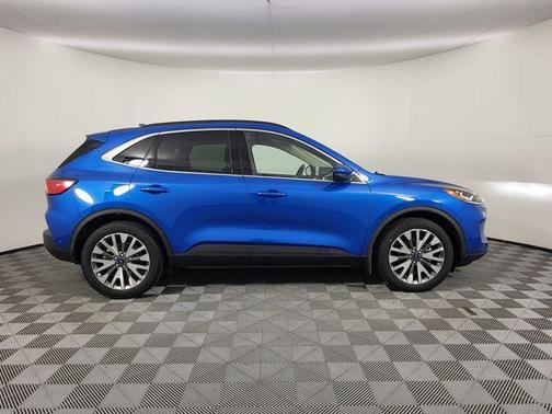Velocity Blue Metallic 2020 Ford Escape Titanium Hybrid