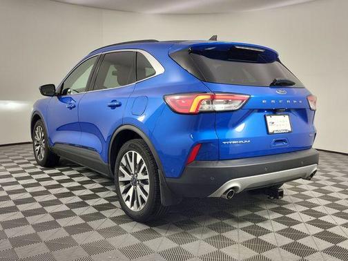 Velocity Blue Metallic 2020 Ford Escape Titanium Hybrid