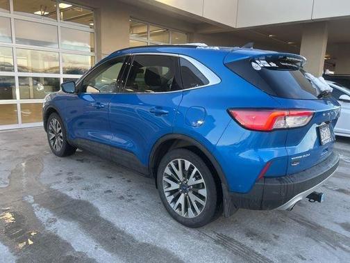 Velocity Blue Metallic 2020 Ford Escape Titanium Hybrid