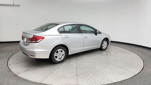Black 2015 Honda Civic LX