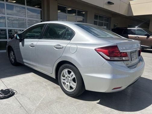 Black 2015 Honda Civic LX