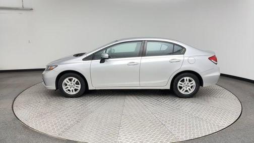 Black 2015 Honda Civic LX