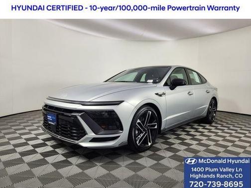 Silver 2025 Hyundai SONATA N Line