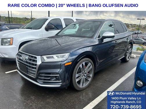 Moonlight Blue Metallic 2019 Audi SQ5 3.0T Premium