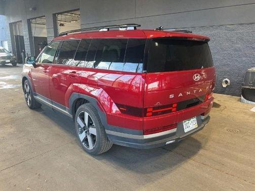 Red 2025 Hyundai SANTA FE HEV Limited