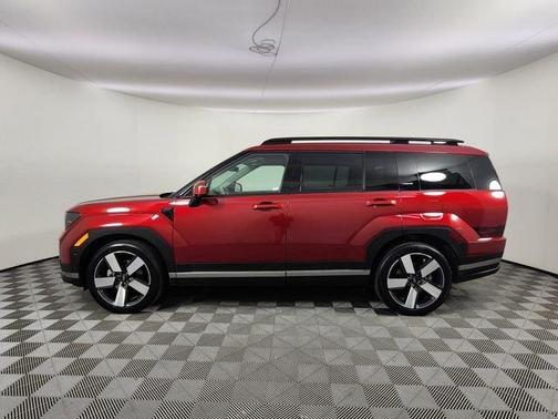 Red 2025 Hyundai SANTA FE HEV Limited