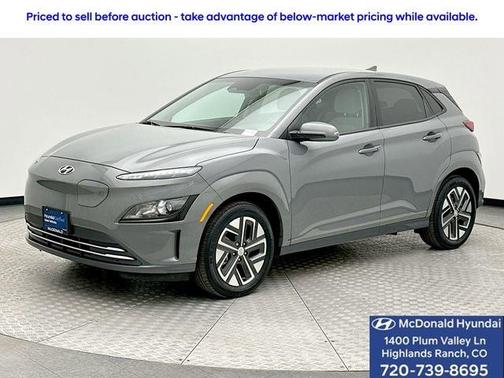 Galactic Gray 2023 Hyundai KONA EV SE