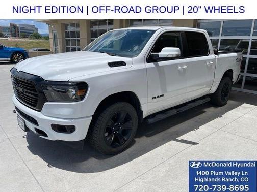 Bright White Clearcoat 2020 RAM 1500 Big Horn
