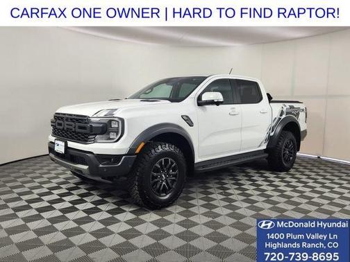 Oxford White 2024 Ford Ranger Raptor