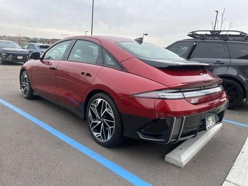 Red 2023 Hyundai IONIQ 6 Limited