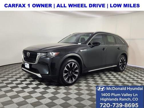 Jet Black Mica 2024 Mazda CX-90 PHEV Premium Plus