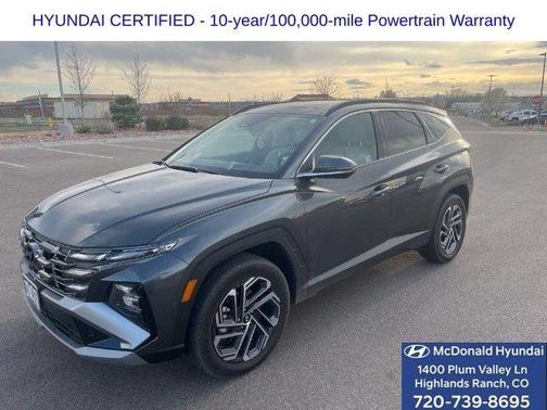 Amazon Gray 2025 Hyundai TUCSON Hybrid Limited SUV
