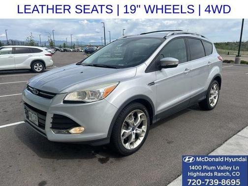 Ingot Silver Metallic 2014 Ford Escape Titanium