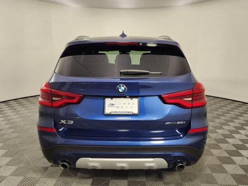 Phytonic Blue Metallic 2019 BMW X3 xDrive30i