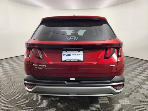 Red 2026 Hyundai TUCSON SEL