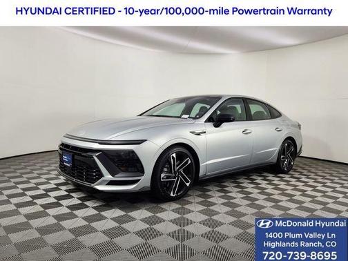 Silver 2025 Hyundai SONATA N Line