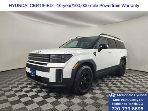 White 2025 Hyundai SANTA FE XRT