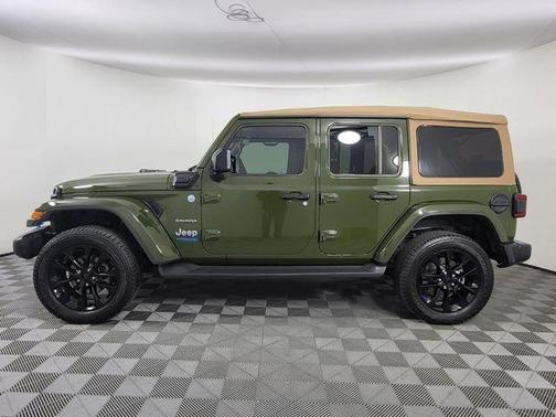 Sarge Green Clearcoat 2022 Jeep Wrangler Unlimited 4xe Sahara