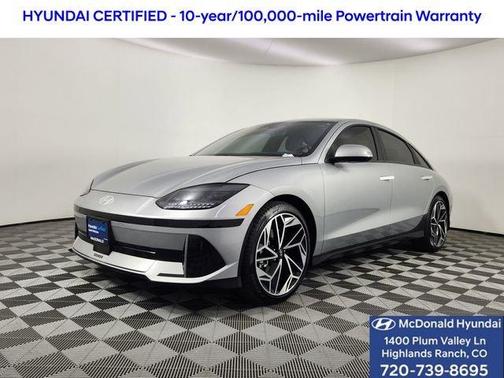 Silver 2024 Hyundai IONIQ 6 SEL