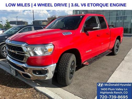 Flame Red Clearcoat 2022 RAM 1500 Big Horn