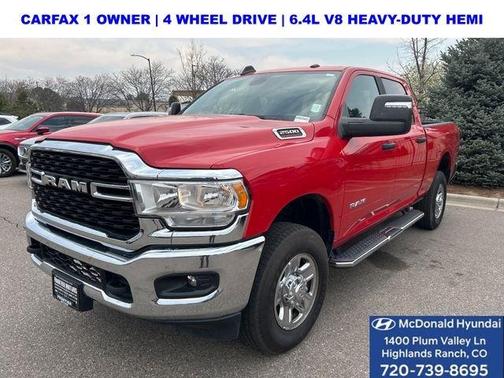 Flame Red Clearcoat 2024 RAM 2500 Big Horn