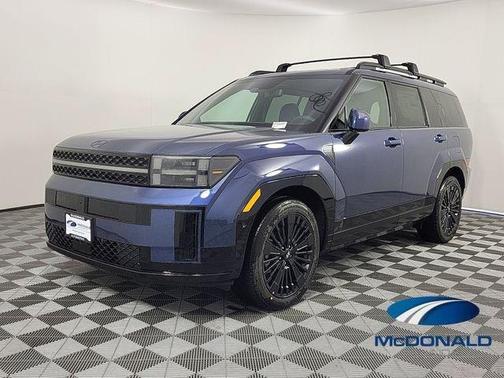 Atlantic Blue 2026 Hyundai SANTA FE HEV Calligraphy