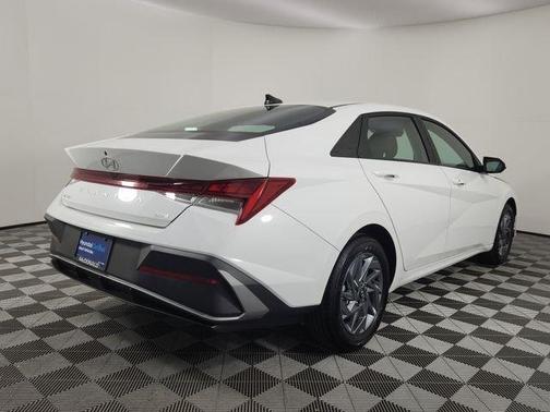 White 2025 Hyundai ELANTRA HEV Blue