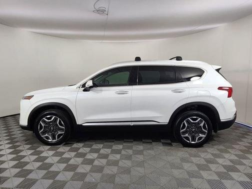 Quartz White 2021 Hyundai SANTA FE Limited