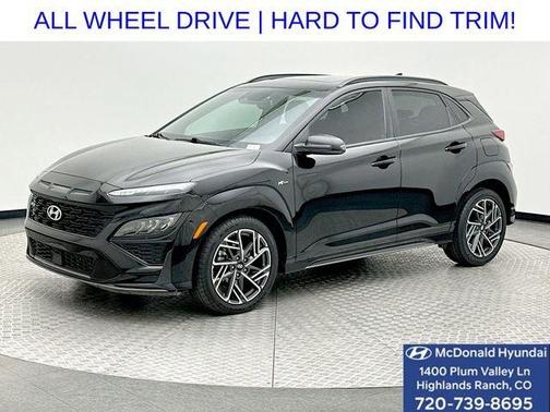 Ultra Black 2022 Hyundai KONA N Line