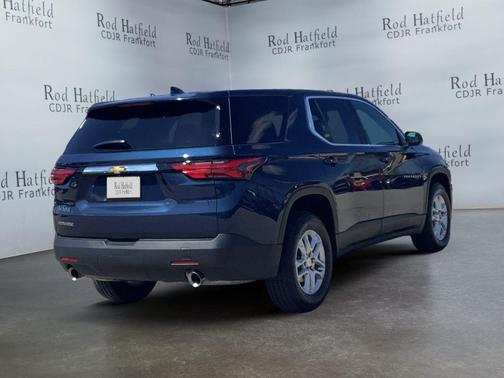 Northsky Blue Metallic 2023 Chevrolet Traverse LS