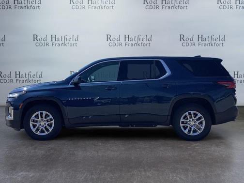Northsky Blue Metallic 2023 Chevrolet Traverse LS