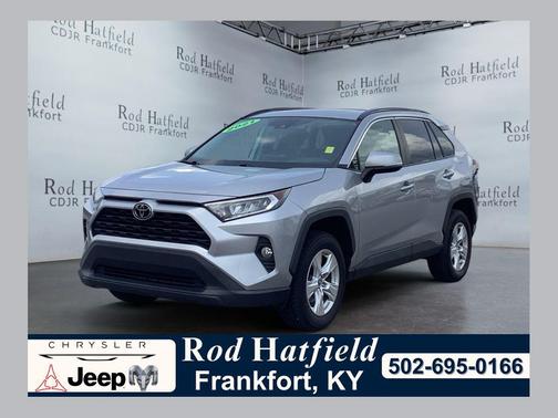 Silver Sky Metallic 2021 Toyota RAV4 XLE