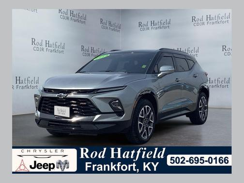 Sterling Gray Metallic 2024 Chevrolet Blazer RS