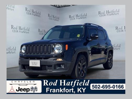 Black 2017 Jeep Renegade Altitude