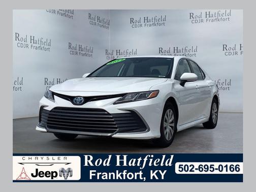 White 2022 Toyota Camry LE