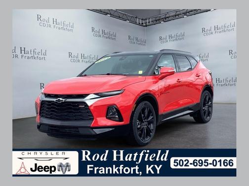 Red Hot 2022 Chevrolet Blazer RS