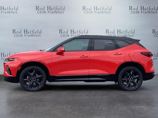 Red Hot 2022 Chevrolet Blazer RS