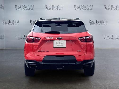 Red Hot 2022 Chevrolet Blazer RS