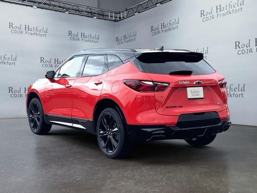 Red Hot 2022 Chevrolet Blazer RS
