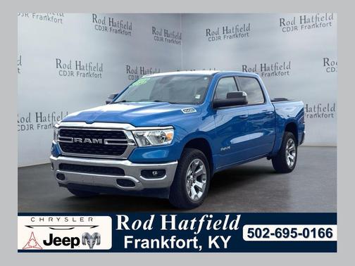 Hydro Blue Pearlcoat 2022 RAM 1500 Big Horn/Lone Star