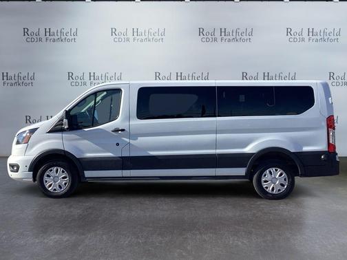 Oxford White 2024 Ford Transit-350 XLT