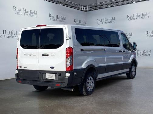 Oxford White 2024 Ford Transit-350 XLT