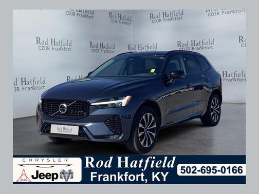 Denim Blue Metallic 2024 Volvo XC60 B5 Plus Dark Theme